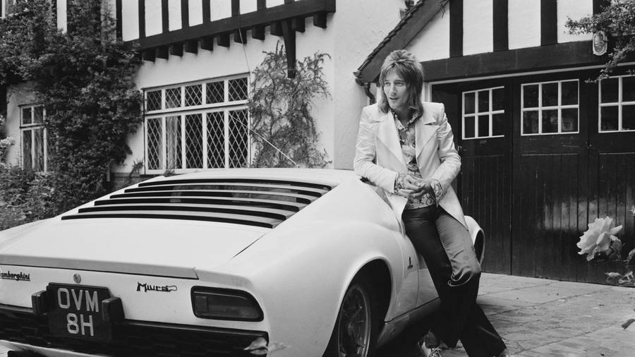 Rod Stewart Miura Maggie Lamborghini Wallpaper