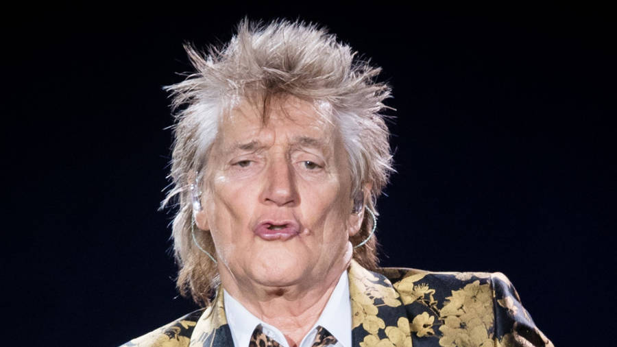 Rod Stewart Rock And Roll Singer Wallpaper