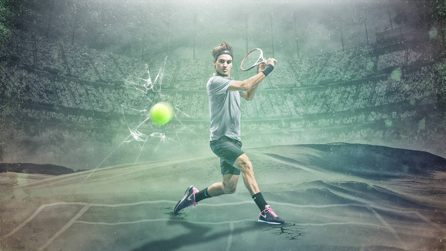 Roger Federer Cool Tennis Wallpaper