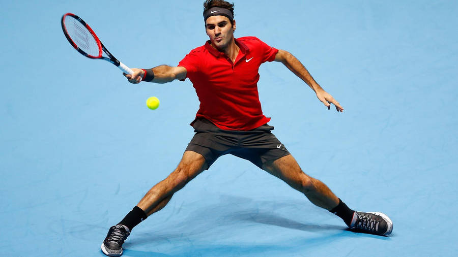 Roger Federer In 2014 London Games Wallpaper