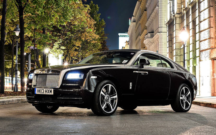 Rolls Royce Wraith Sideview Wallpaper