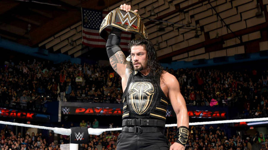 Roman Reigns Universal Championship Belt Wallpaper