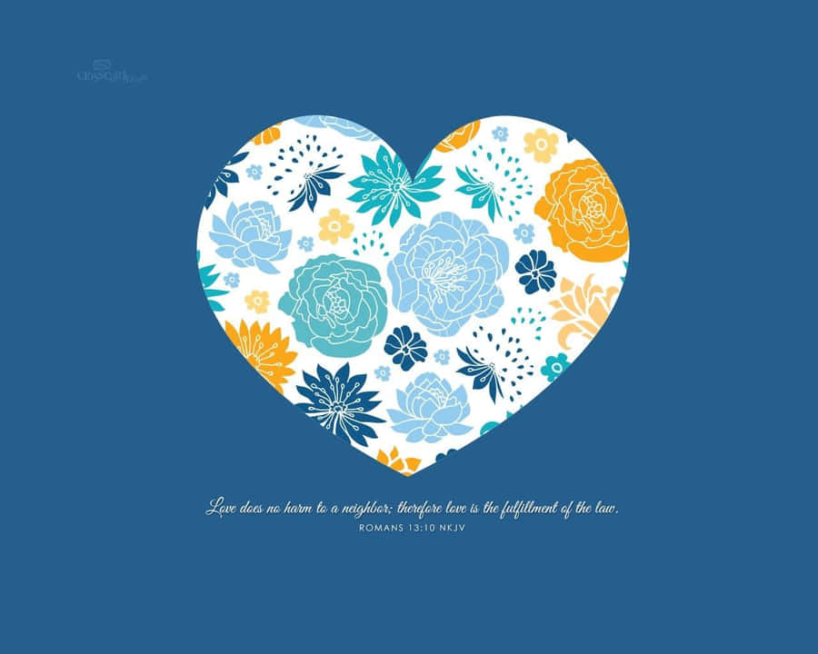 Romans 13:10 Girly Christian Wallpaper