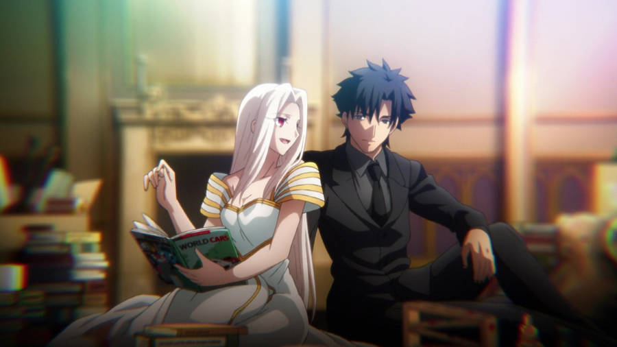 Romantic Anime Couples Kiritsugu Irisviel Wallpaper