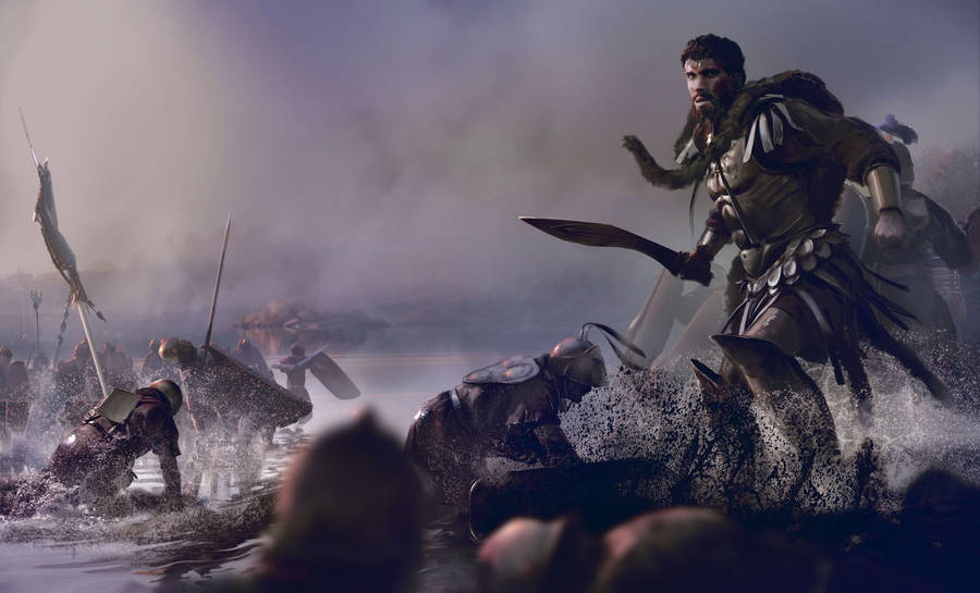 Rome 2 Total War Romans In Waters Wallpaper