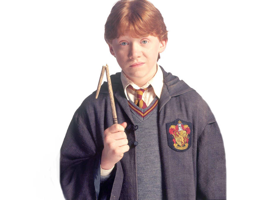 Ron Weasley With Broken Wand Wallpaper