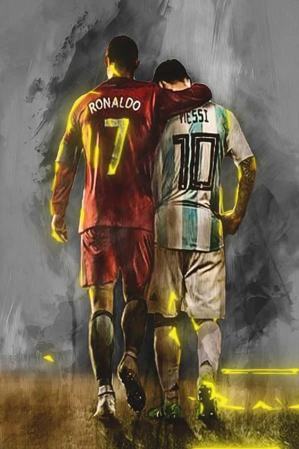 Ronaldo_and_ Messi_ Back_ Together_4 K Wallpaper