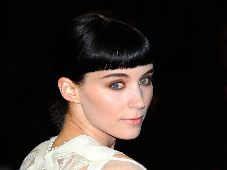 Rooney Mara Short Bangs Wallpaper