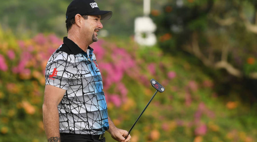 Rory Sabbatini Looks Happy Wallpaper