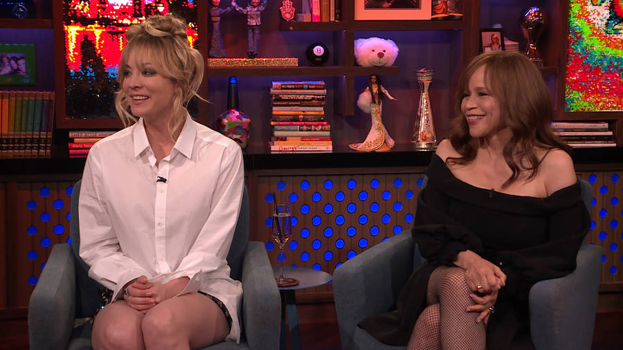 Rosie Perez Kaley Cuoco Andy Cohen Wallpaper