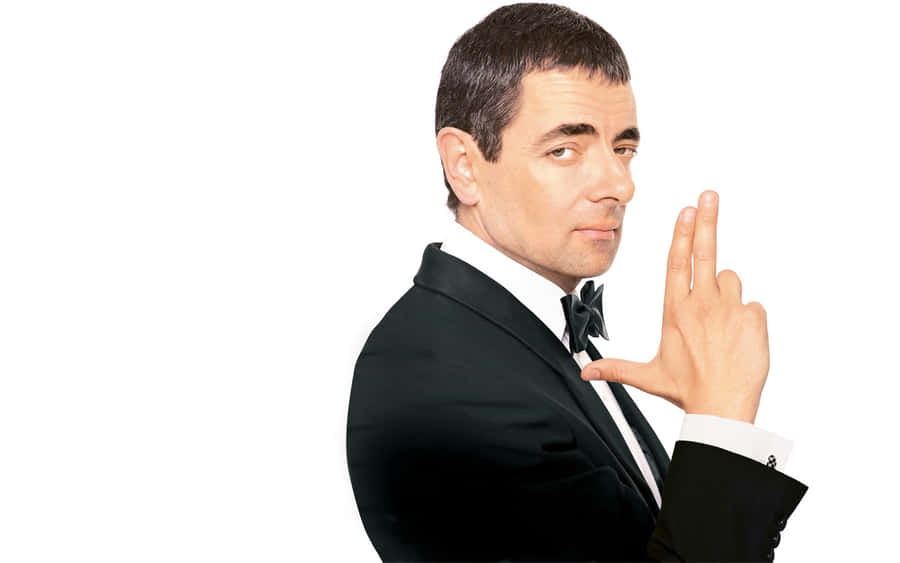 Rowan Atkinson As Johnny English Wallpaper