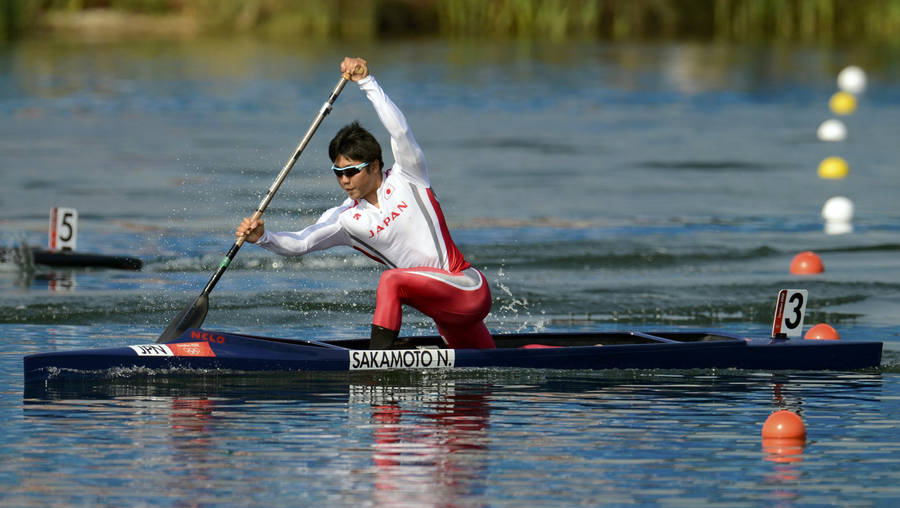 Rowing Race Men’s Single Race Wallpaper