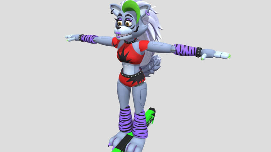 Roxanne Wolf In Spotlight Wallpaper