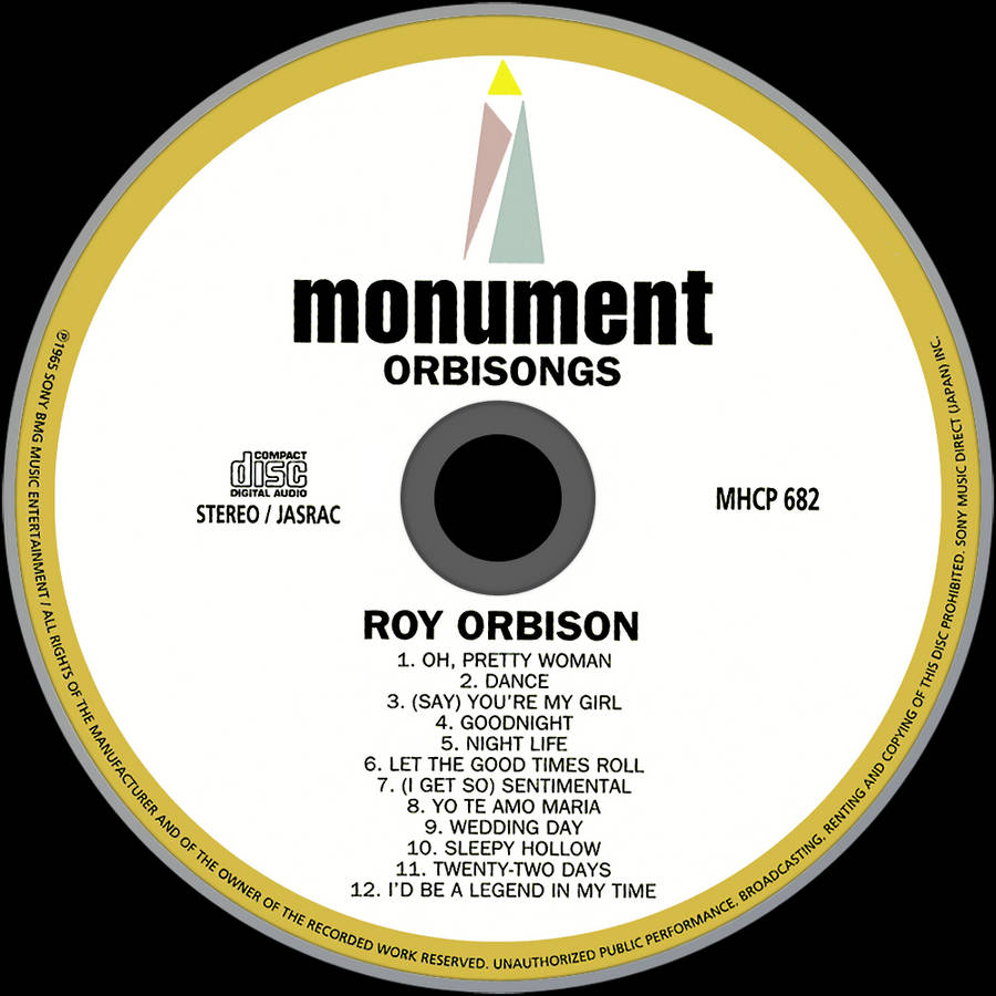 Roy Orbison Monument Cd Wallpaper