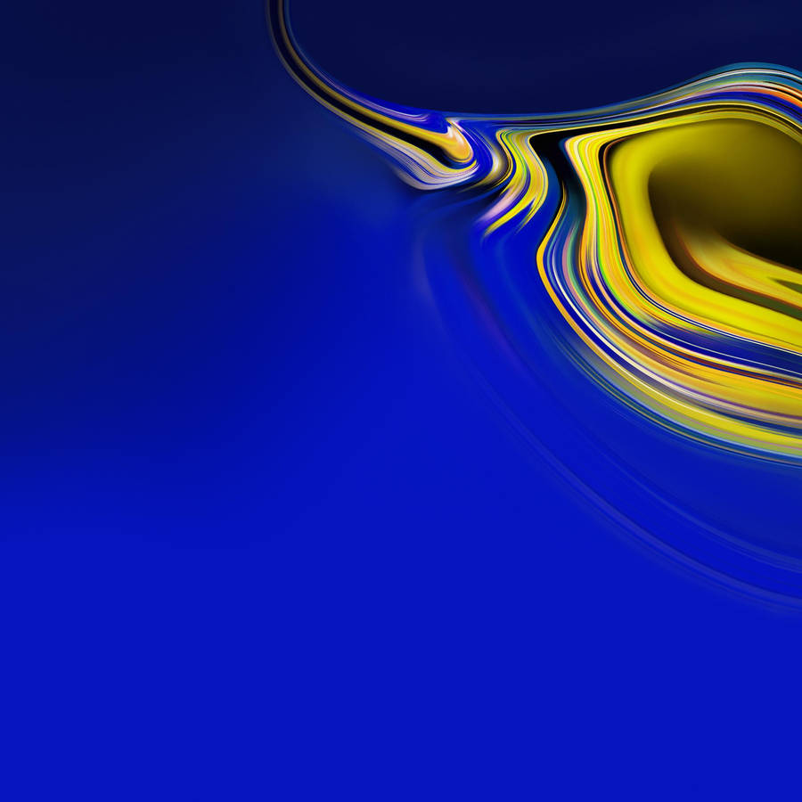 Royal Blue Yellow Samsung Galaxy Tablet Wallpaper