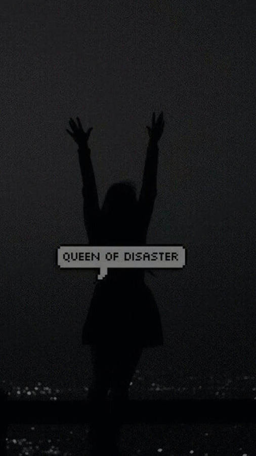 Royal Rebellion: Queen Of Disaster Portrait Wallpaper