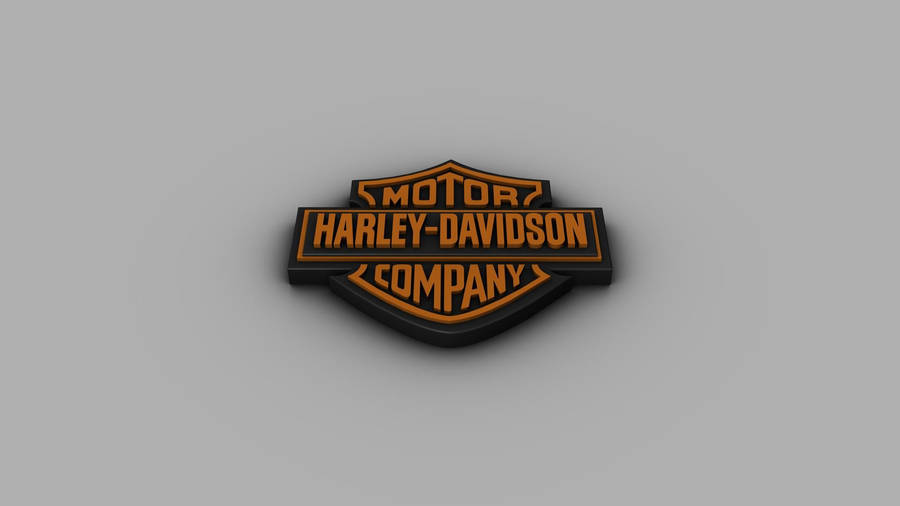 Rubber Harley Davidson Logo Wallpaper