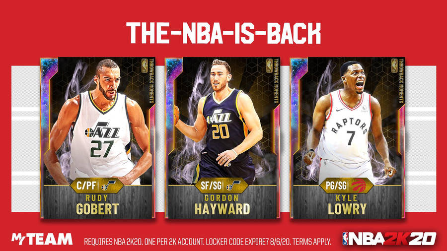 Rudy Gobert Gold Nba Card Wallpaper