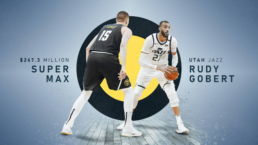 Rudy Gobert Super Max Salary Wallpaper