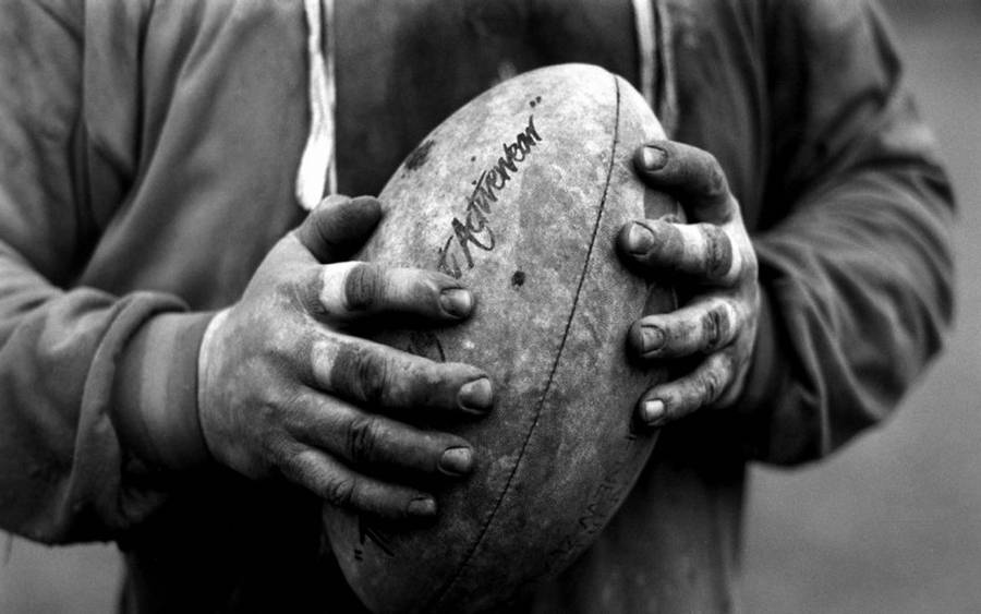 Rugby Ball Aesthetic Photography Wallpaper