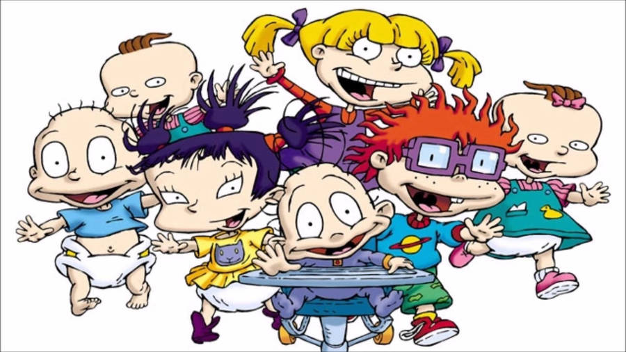 Rugrats Babies Minimalist Wallpaper