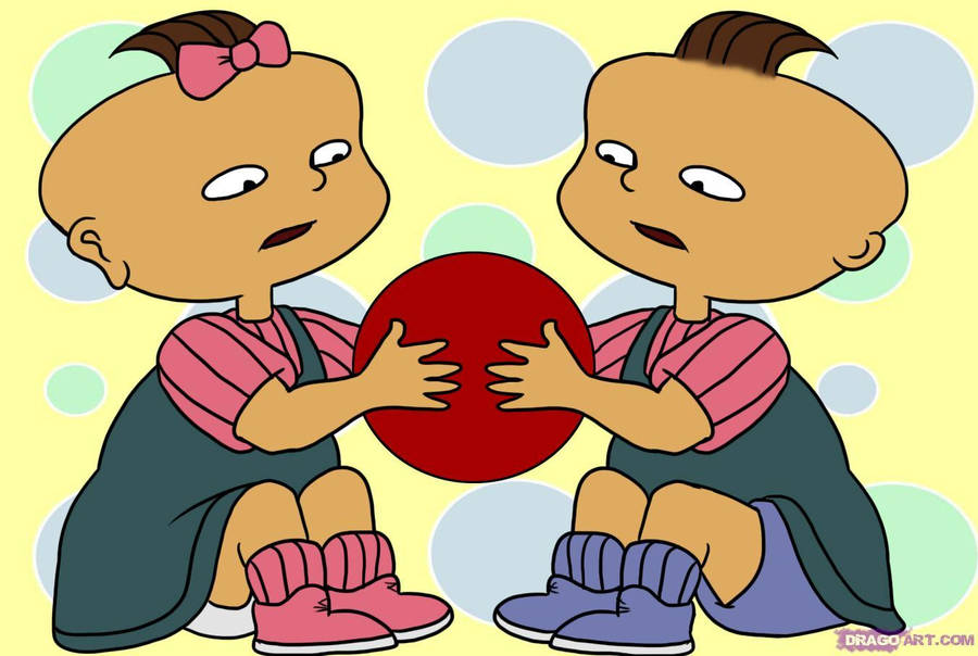 Rugrats Twins Together Wallpaper