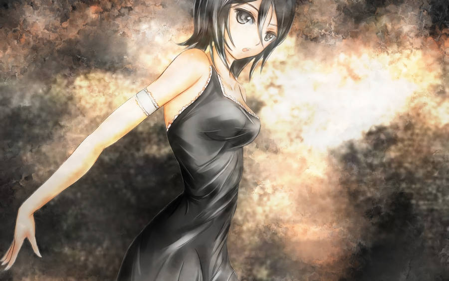 Rukia Kuchiki New Bleach Artwork Wallpaper