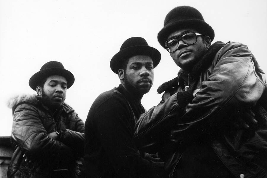 Run D.m.c Three Great Artists Wallpaper