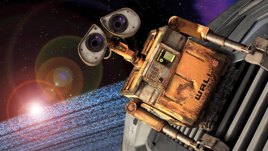 Rusty Old Wall E Wallpaper