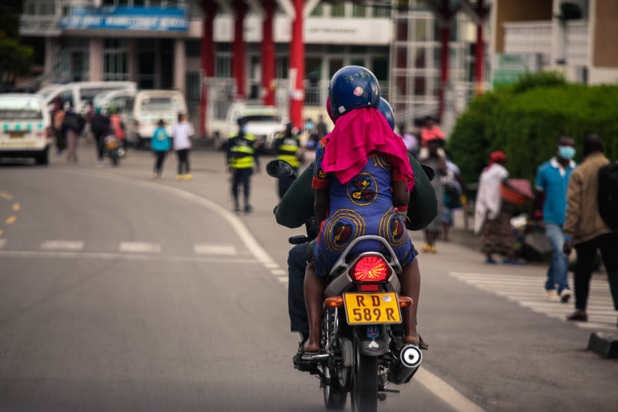 Rwanda Street Scene Wallpaper