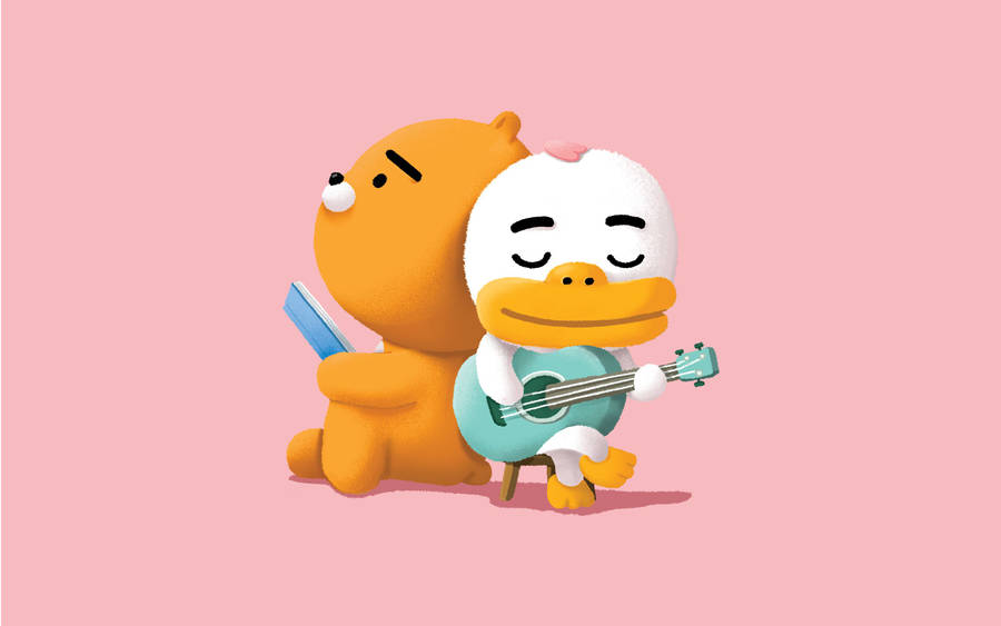 Ryan And Tube Kakao Friends Wallpaper