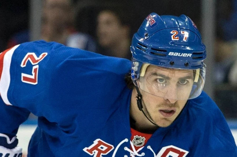 Ryan Mcdonagh New York Rangers Serious Look Wallpaper