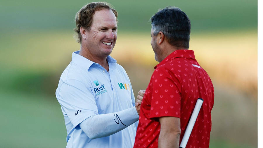 Ryan Palmer Greeting Charley Hoffman Wallpaper