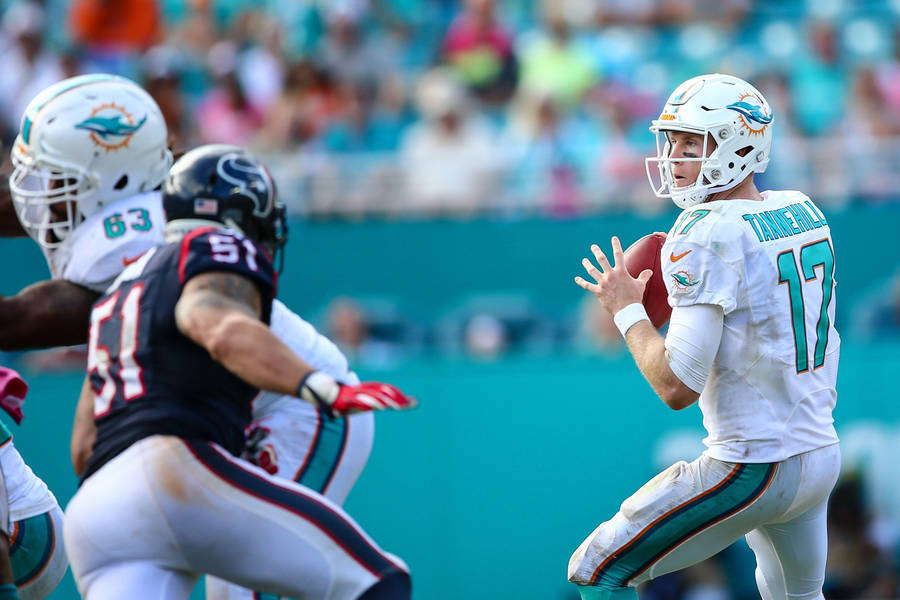 Ryan Tannehill Miami Dolphins Houston Texans Game Wallpaper