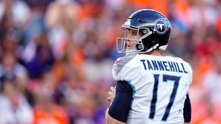 Ryan Tannehill Tennessee Titans Nfl Quarterback Wallpaper