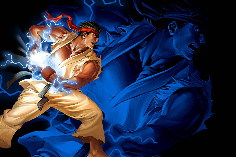 Ryu Hadouken Street Fighter 4k Wallpaper