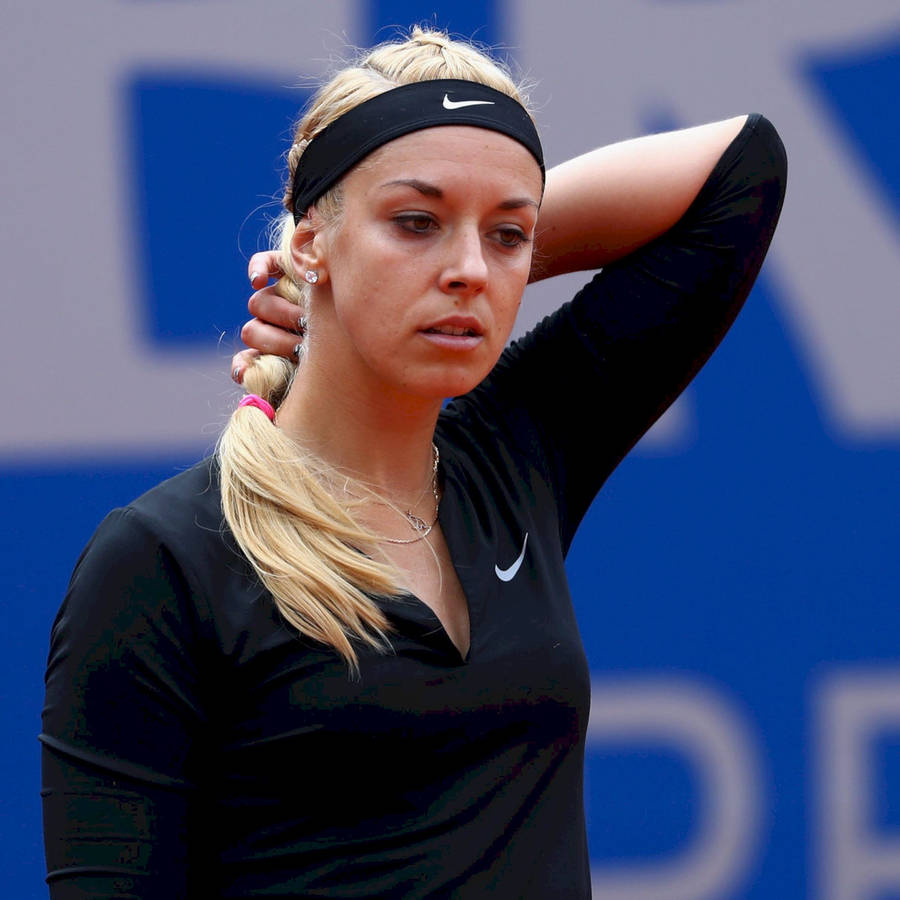 Sabine Lisicki Black Nike Top Wallpaper