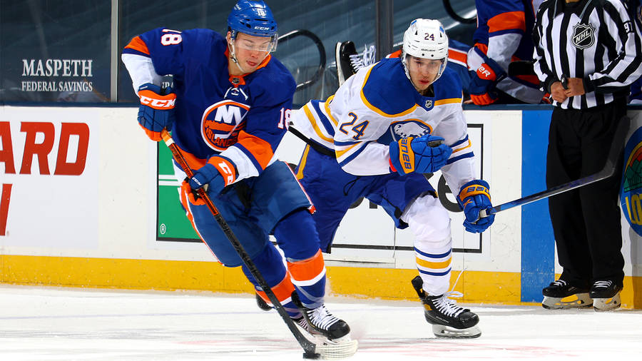 Sabres Falls On New York Islanders Wallpaper