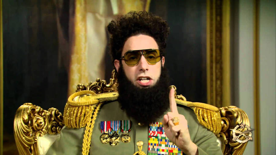 Sacha Baron Cohen General Aladeen Efawadh Wallpaper