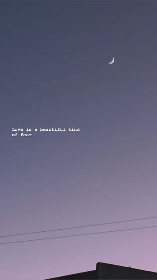 Sad Aesthetic Tumblr Crescent Moon Wallpaper