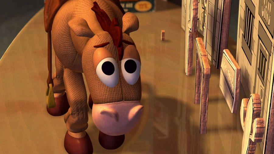 Sad Bullseye Toy Story Wallpaper