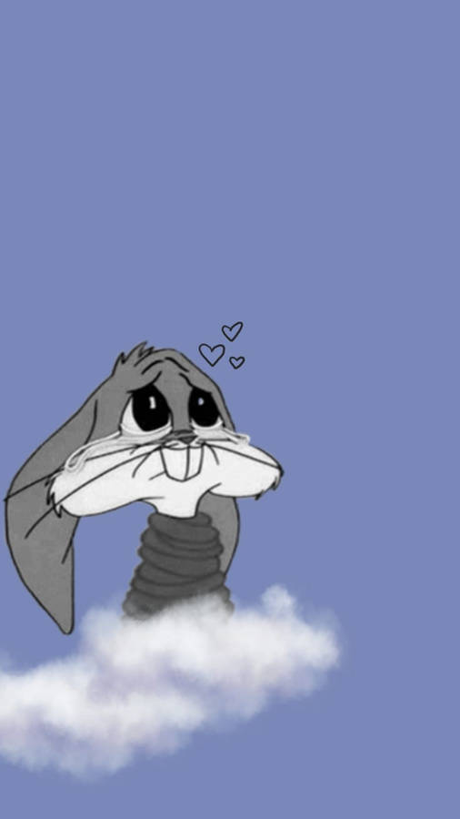 Sad Cartoon Bugs Bunny Wallpaper