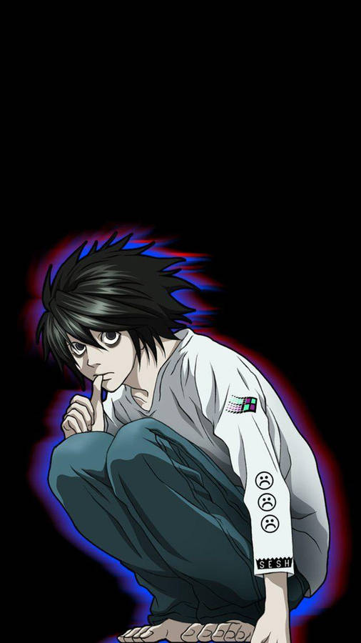 Sad Death Note Iphone Wallpaper