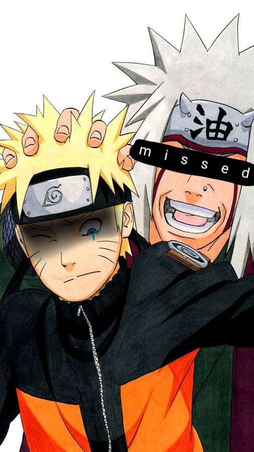 Sad Naruto And Jiraiya Wallpaper