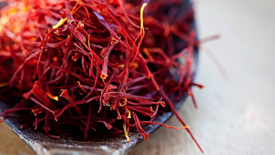 Saffron Threads As A Spice Wallpaper