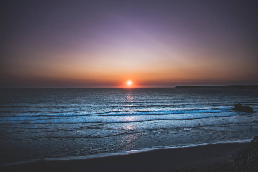 Sagres Beautiful Sunset Wallpaper