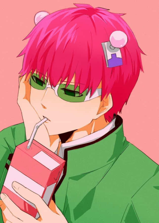Saiki Kusuo In His Element Wallpaper