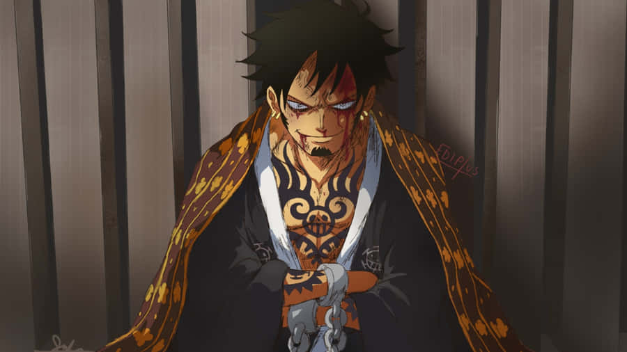 Sail The Grand Line With Luffy And The Strawhat Pirates Wallpaper