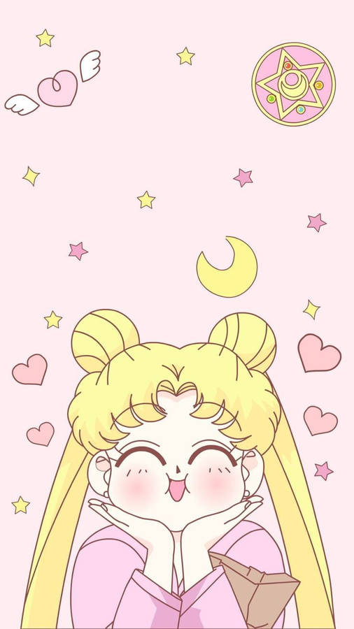 Sailor Moon Aesthetic Sketches Wallpaper