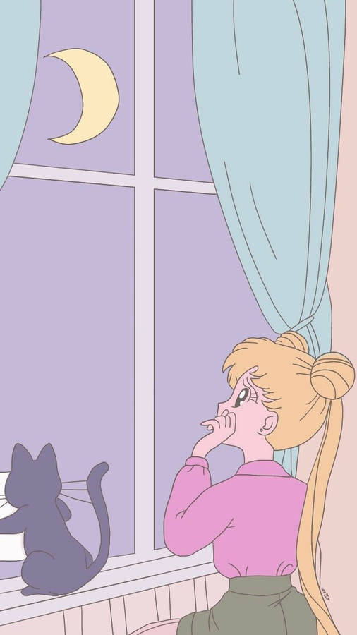 Sailor Moon Soft Aesthetic Wallpaper